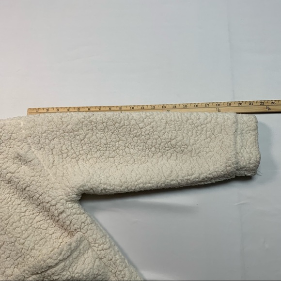 C&C California Full Zip Teddy Coat in White - Picture 7 of 10